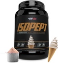 IsoPept Hydrolyzed Whey Protein Powder by EHPLabs - 100% Whey Protein Isolate & Hydrolysate, 27g Protein, Non-GMO, Gluten Free, Fast Absorbing, Easy Digesting, 27 Serves (Vanilla Ice-Cream)