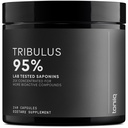 Tribulus Terrestris for Men - Ultra High Potency 25:1 Extract with 95% Sapoins - 1300mg Pure & Concentred Formula - Third-Party Lab Tested for Purity & Quality - 240 Κάψουλες