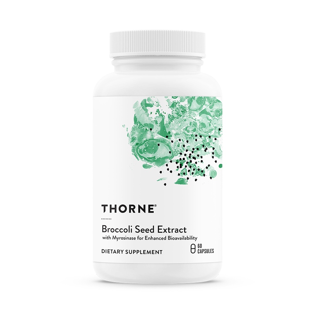 THORNE - Εκχύλισμα σπόρων μπρόκολου (Formerly Crucera-SGS) για αντιοξειδωτική υποστήριξη* - Γλυκοσινολάτη σουλφοραφάνη (SGS) - 60 κάψουλες