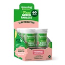 Amazing Grass Electrolyte Tablets, Fizzy Greens Δισκίο Γεύσης Νερού με Βιταμίνες, Hydrate Strawberry Lemonade, 10 Count (Pack of 6) (Packaging May Vary)