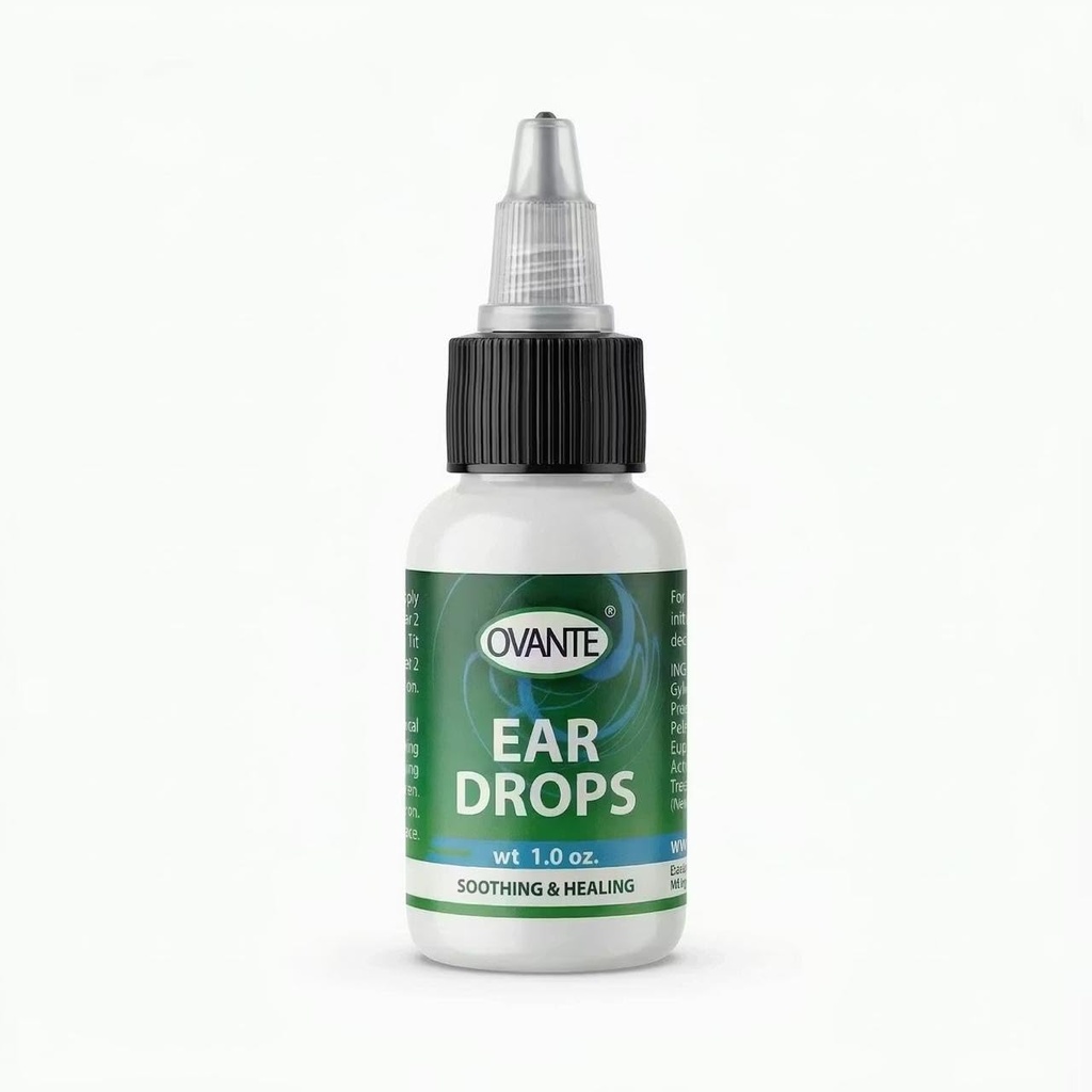 Itchy Ear Relief Oil for Dry & Irritated Ears, Stop Demodex Mite Irritation Fast, for Dry & Itchy Ear Canal, Day & Night Drops for Humans with Ear Demodex, 1.0 Ounce