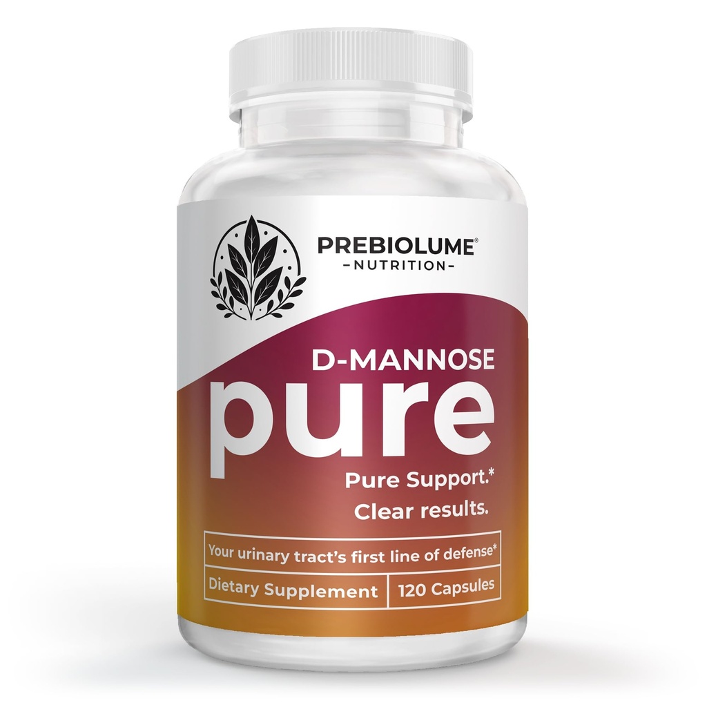 D-Mannose Supplements for Women - 1500mg Urinary Tract Supplement - 1500mg Concentrated D-Mannose Extract Alternative for Women's Urinary Tract, 120 Vegetable Capsules, 40 Day Supply