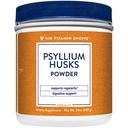 The Vitamin Shoppe Psyllium Husk Powder - Digestive Health & Regularity | Soluble Fiber Supplement | 16 oz 136 Servings | Unflavored