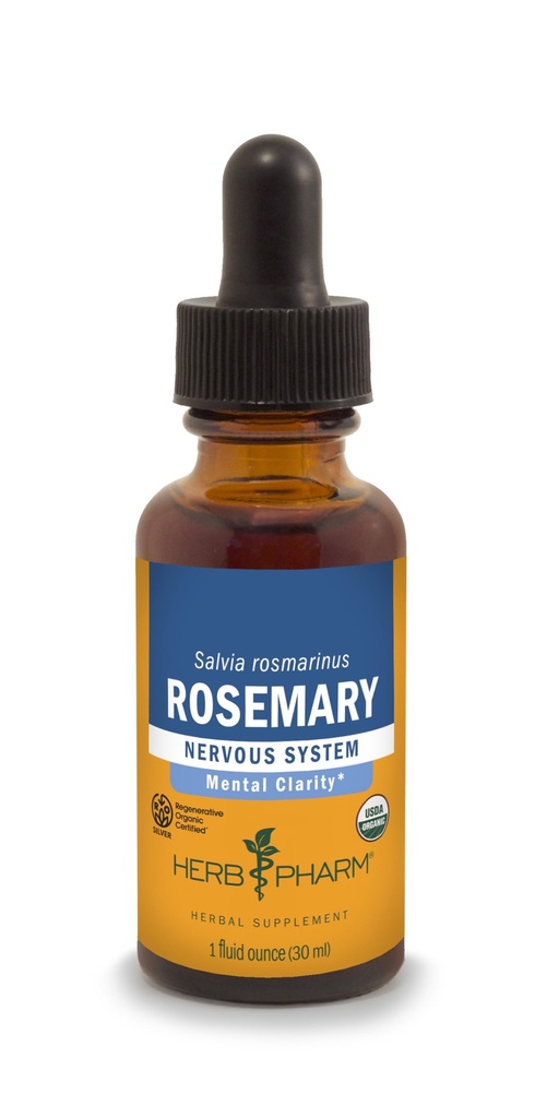 Βότανο Pharm Certified Organic Rosemary Liquid Extract, 1 Fl Oz (Packaging May Vary)