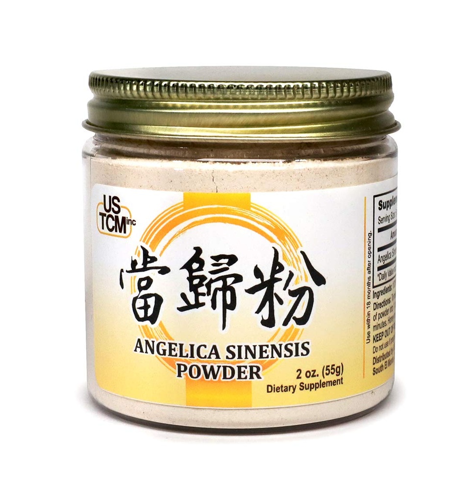 Angelica Sinensis Powder Dang GUI Powder Dong Quai Powder 當歸粉 120 Mesh (2oz)