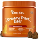 Zesty Paws Cranberry Urinary Tract Bites for Cats - Νεφρική & Ουρολοίμωξη - Μαλακά μάσημα με D-μαννόζη, Βιταμίνη B6 & L-αργινίνη - Ανοσοποιητική & Ουρολοίμωξη - Μπέικον - 60 Count