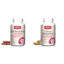 Jarrow Formulas Red Yeast Rice 1200 mg & Co-Q10 100 mg ανά Σερβίρισμα-120 Veggie Caps-60 Servings & Heart Health-Vegan & Citrus Bergamot 500 mg-60 Servings (Veggie Caps)