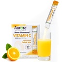 Aurora Nutrascience Nano-Pack Liposomal Vitamin C Powder Drink Mix - Healthy Immune Support for Adults, High Strength 3,000 mg Per Serving, Zero Sugar, - 30 Single Serve Packets, Orange