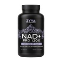 ZYVA NAD+ Pro 1200 – High-Dose Direct NAD Plus Supplement – 1200mg Per Serving – Supports Cellular Energy & Mitochondrial Function – Healthy Aging – 60 Vegan Capsules – GMP Certified