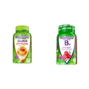 Vitafusion Multi+ Ανοσολογική Υποστήριξη * Ενηλίκων Gummy Βιταμίνες με βιταμίνη C, ψευδάργυρος B12 Gummy Βιταμίνες, Βατόμουρο Γεύση, 60ct