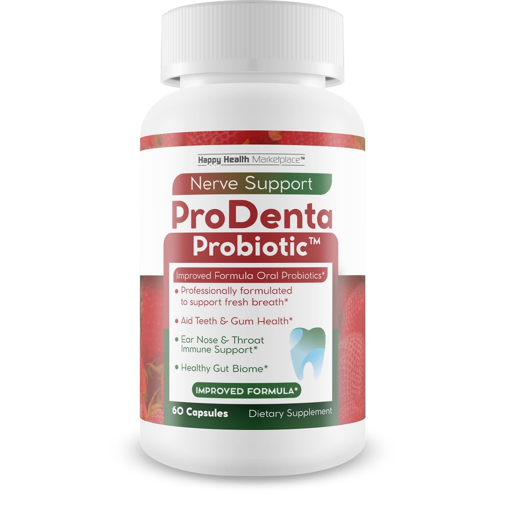 ProDenta Probiotic - Our Best Dental Mouth Probiotics for Bad Breath, Teeth, & Gum Health - Experience Great Oral Health Oral Probiotics Best Super Teeth Probiotic Prodentim Advanced Oral Probiotics