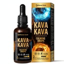 Kava Kava Ashwagandha Extract Liquid Drops - Soothing Adaptogen Tincture Supplement with Valerian Root Passionflower Lemon Balm for Mood Sleep Stress Support