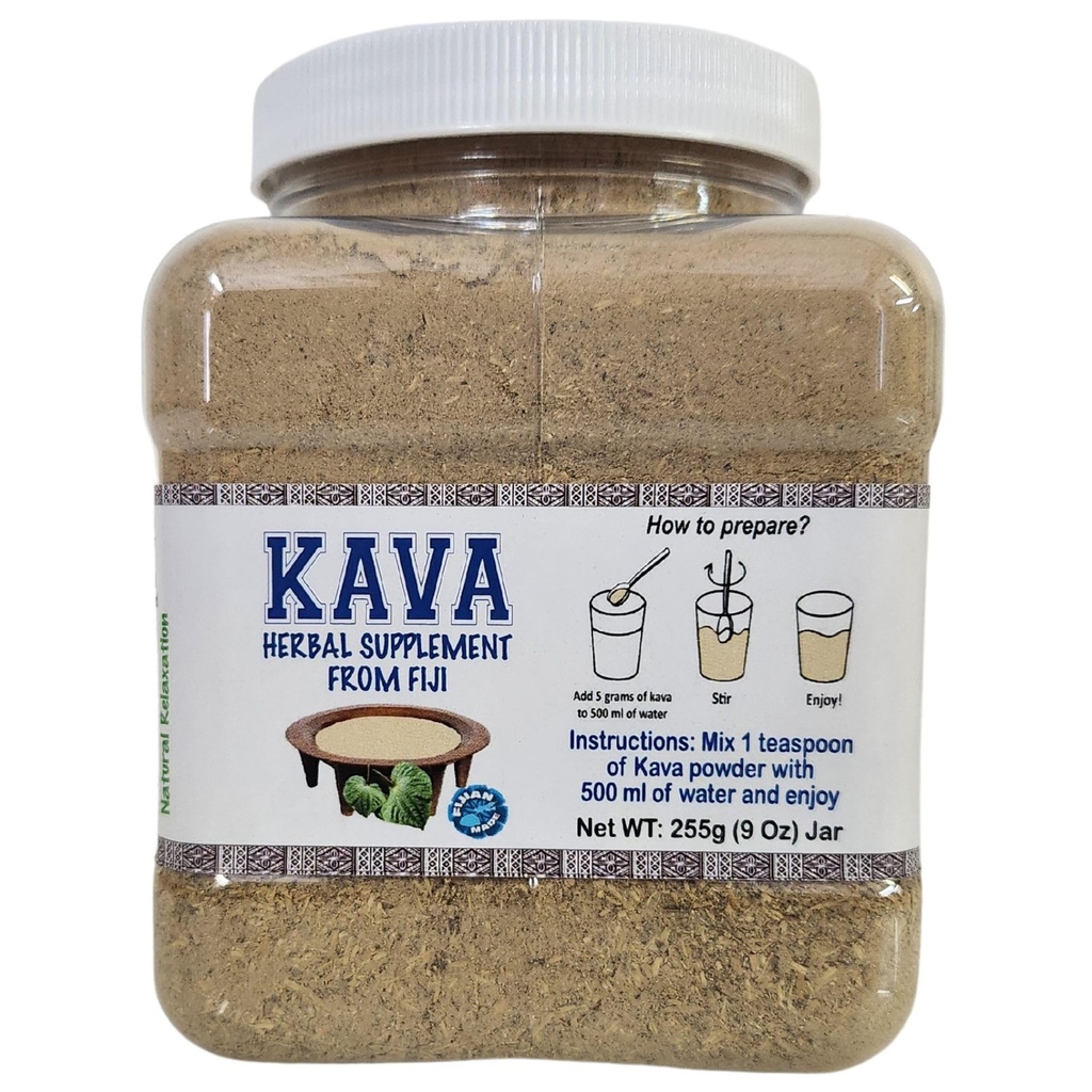 Authentic Noble KAVA Herbal Supplement (9 Oz Jar) Promotes Rest and Calmness, Finest Kava Kava Drink