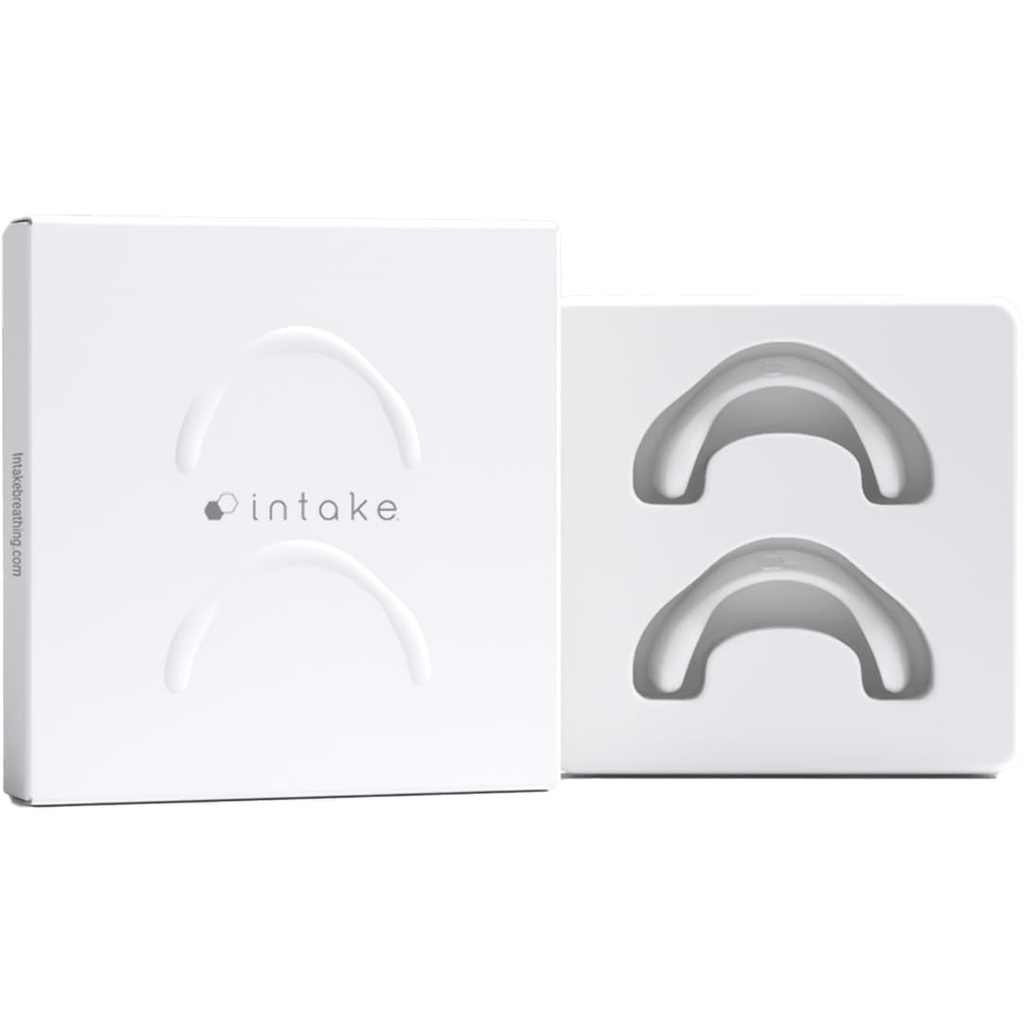 Intake Breathing Extra Intake Bands (Pack of 2), Large (L1), Matte White. (Tabs NOT Included)