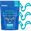 Brison Nasal Dilators for Breathing and Sleeping - 3 Pack Anti Snoring Nose Vents Opener for Better Breathing Sleeping and Activity Improves Airflow - Hard | Anti Snoring Nose Vents Better Sleep Easier Breath Stuffy Nose Relief Airflow Expander Nostril Opener Hard