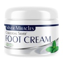 Silver Miracles Colloidal Silver Foot Cream - Peppermint Scent - Soothe, Cool, and moisturize - 2oz