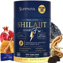 Himalayan Natural Shilajit Gummies for Men & Women – 450 mg Shilajit Resin, Ashwagandha, Ginseng, CoQ10, L-Citrulline – Energy, Focus & Stamina Support
