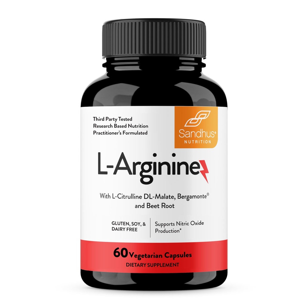 L-αργινίνη του Sandhu με Nitric Oxide Precursor 