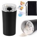 Electric Pill Crusher, Suitable for Grind and Pulverize Multiple Pills, Electric Pill Crusher Fine Powder, Small or Large Medication Tablets to Fine Powder for Elderly and Pets