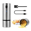 Vzaahu Electric Pill Crusher Fine Powder Portable Mini Stainless Steel Medication and Vitamin Tablets Grinder for Elderly