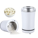 Multifunctional Electric Pill Crusher Grinder- Grind The Medicine and Vitamin of Different Sizes into Powder-Pill Grinder for Elderly, Children or Pets, Pill Cutters for Small or Large Pills (White)