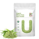 UNLEASH'D ORGANIC Organic Wheatgrass Juice Powder 16oz – 100% Pure Superfood, Immune & Energy Boost, Detox Support