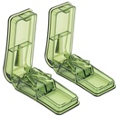2PCS Pill Cutter, Professional Pill Splitter for Cutting Small Pills or Large Pills in Half