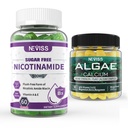 NEVISS Νικοτιναμίδη 500mg Gummies + Marine Algae Calcium Gummies Bundle