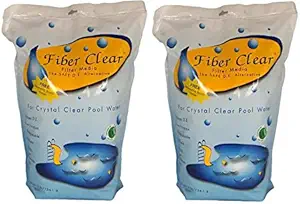 Fiber Clear 9 oz 2 Pack 4009DC Cellulose Filter Media D.E. Εναλλακτική για τις πισίνες