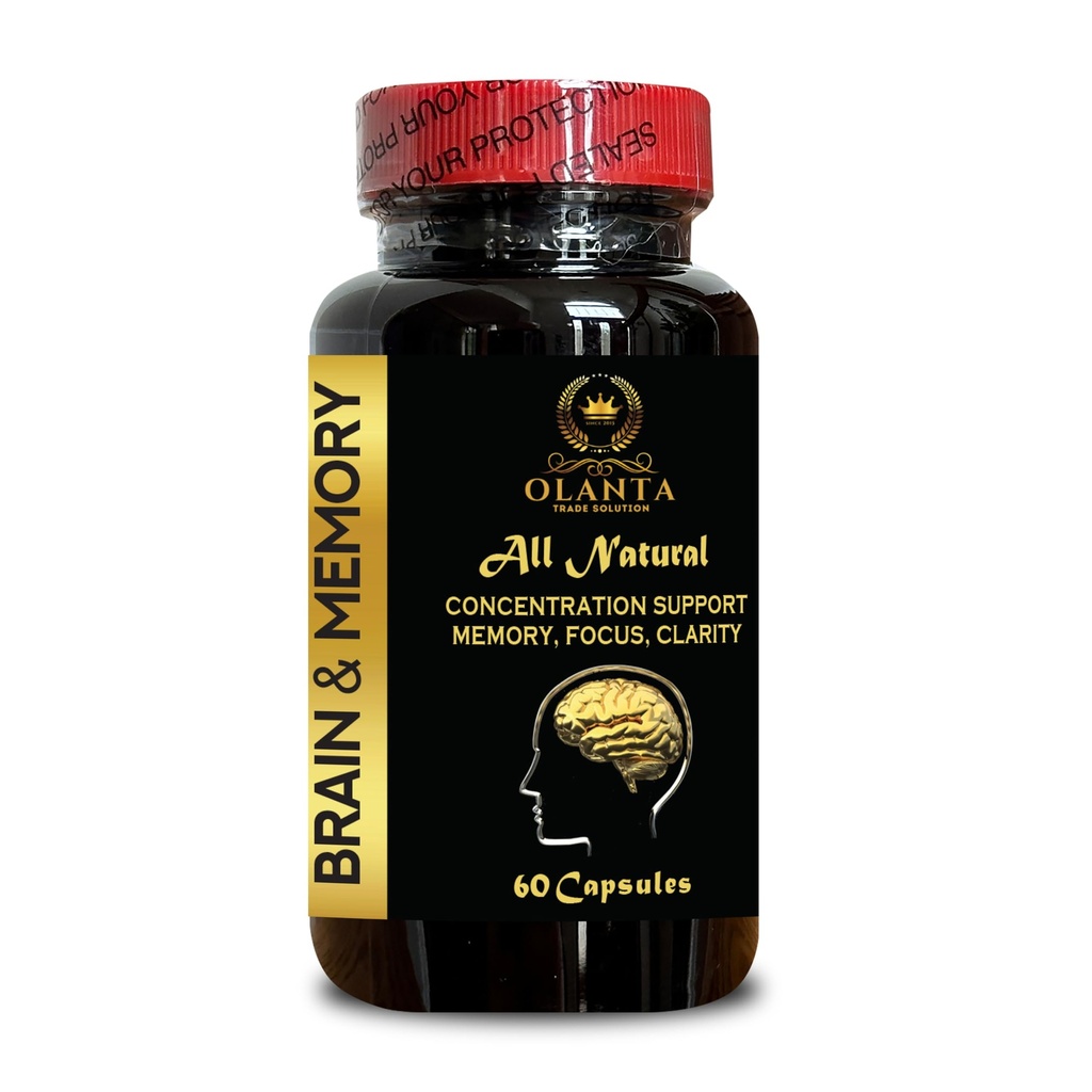 Mind Matrix - Brain Supplements for Memory and Focus, Productivity & Immune Support, Focus and Concentration, Decaffeinated, Cognitive Vitamins - 1 Bottle 60 Capsules