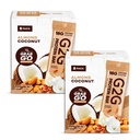 G2G Protein Bar, Almond Coconut, Real Food Ingredients, Refrigerated for Freshness, Healthy Snack, Delicious Meal Replacement, Gluten-Free — 16 Count (2 Boxes)