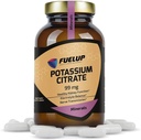 Potassium Citrate 99 mg – 120 Veg Capsules – Mineral Supplement for Electrolyte Balance, Kidney Function, and Nerve Transmission, Essential Minera, Muscle & Nerve Function – Non-GMO