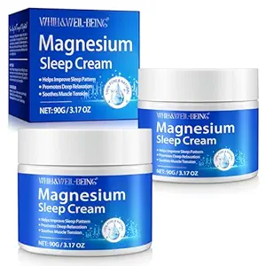WHLH & WELL-BEING Magnesium Oil for Feet–Topical Magnesium Chloride Cream 1PCS