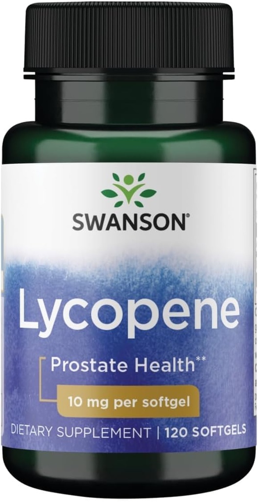 Swanson Lycopene 10 Milligrams 120 Sgels