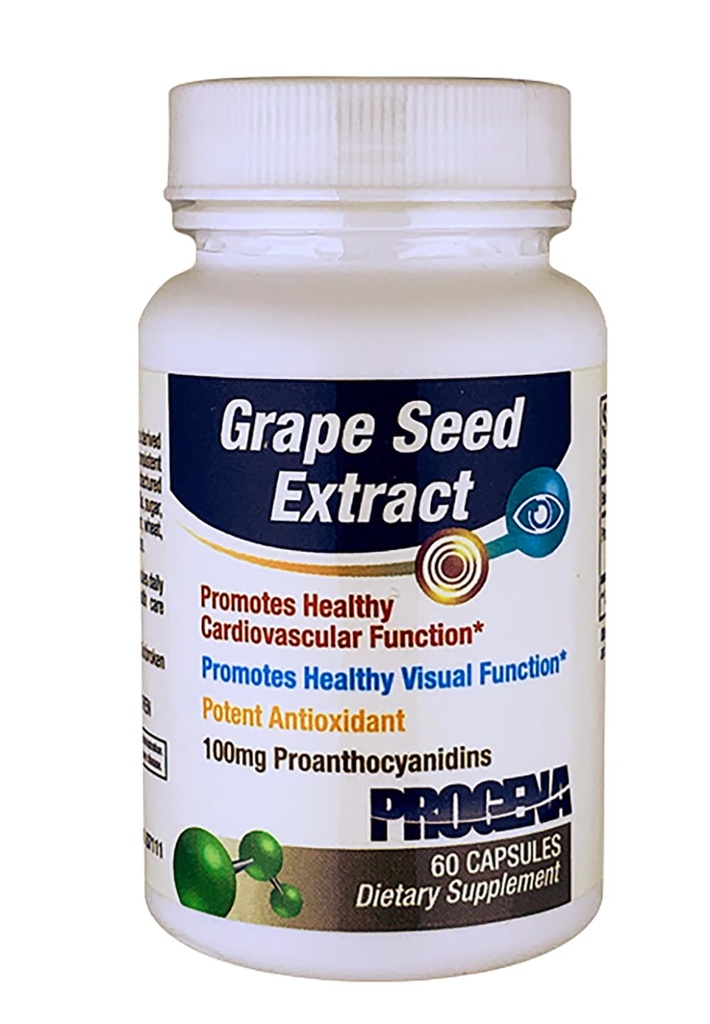 PROGENA - Grapeseed Extract 100mg (60 Capsules)