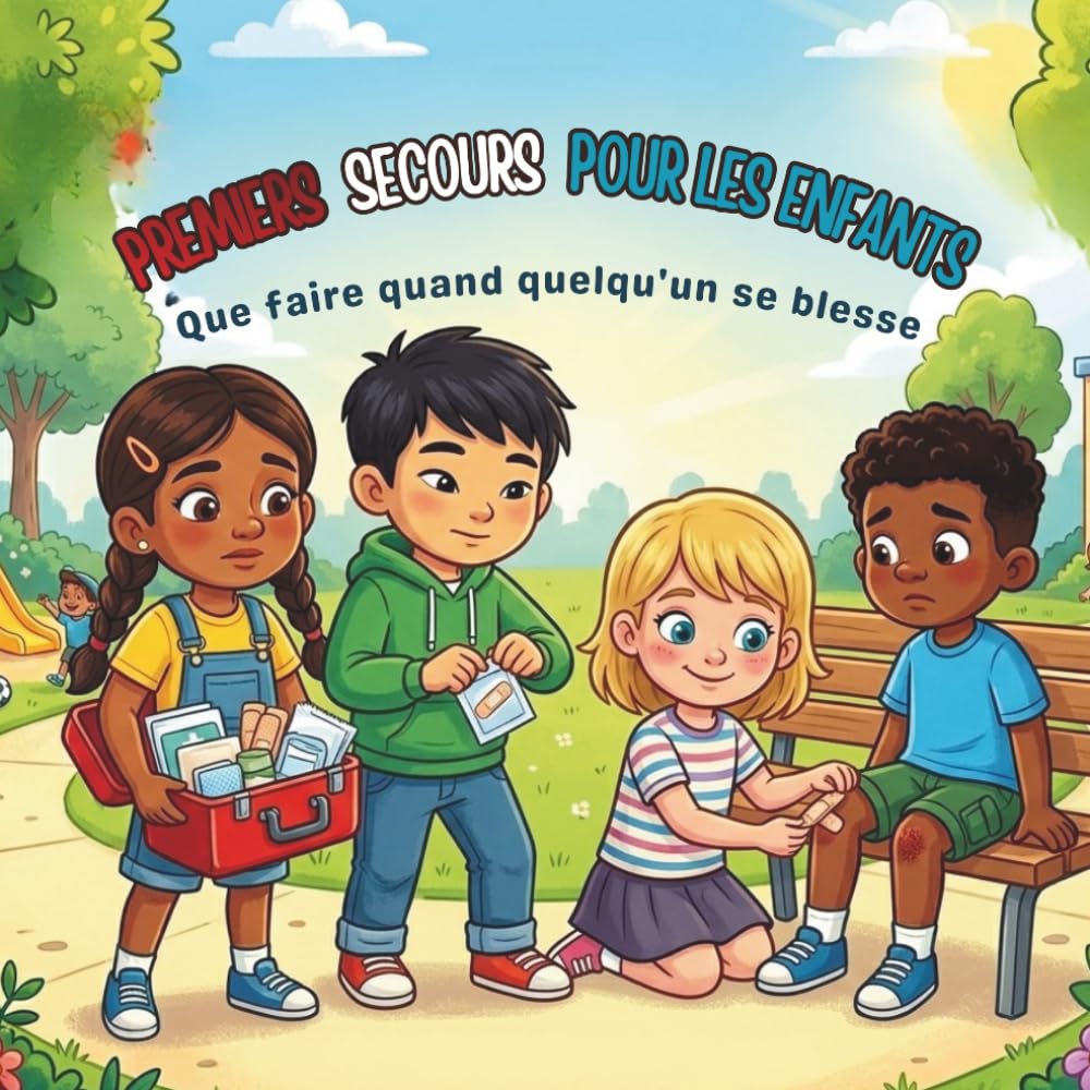PREMIERS SECOURS POUR LES ENFANTS: Que faire quand quelqu'un se blesse (French Edition)