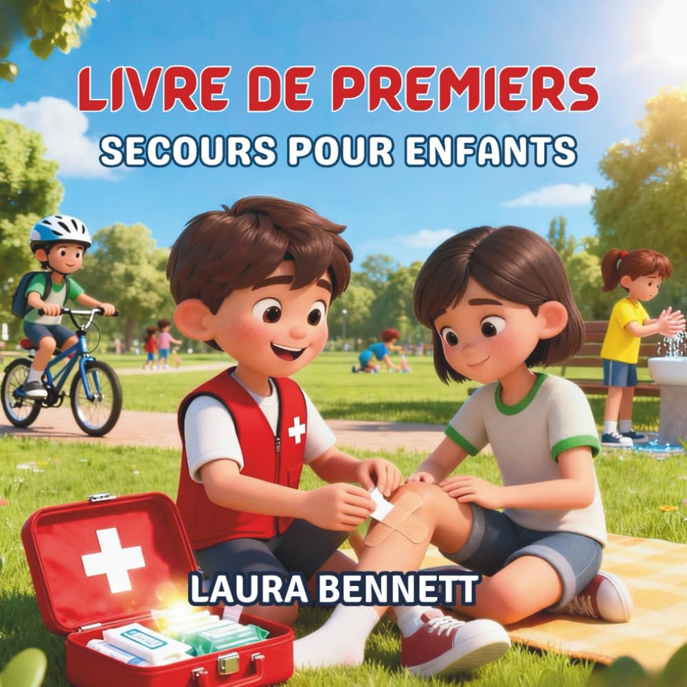Livre de Premiers Secours Pour Enfants: Apprenez À Aider, À Sauver Et À Devenir Un Héros