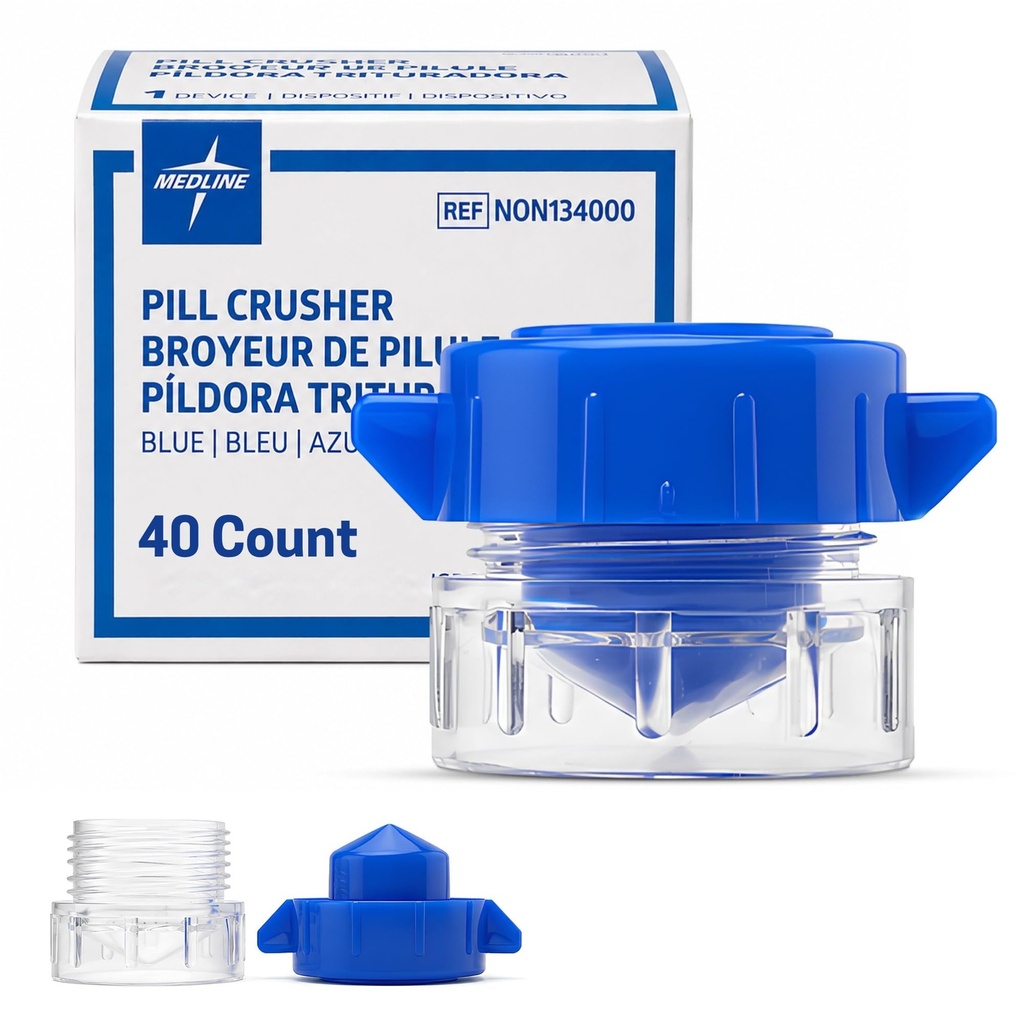 Medline Pill Crusher, Individually Boxed, Pack of 40