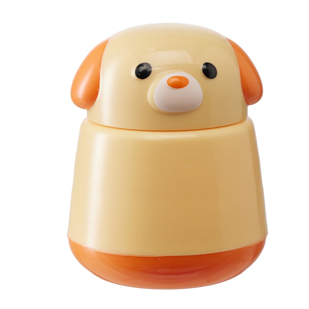 Dog Pill Crusher Vitamins, Tablets Crusher and Grinder BPA-Free ABS, Easy to Grind & Clean, Leakproof Portable Crusher for Pets, Kids and Elders (Yellow)