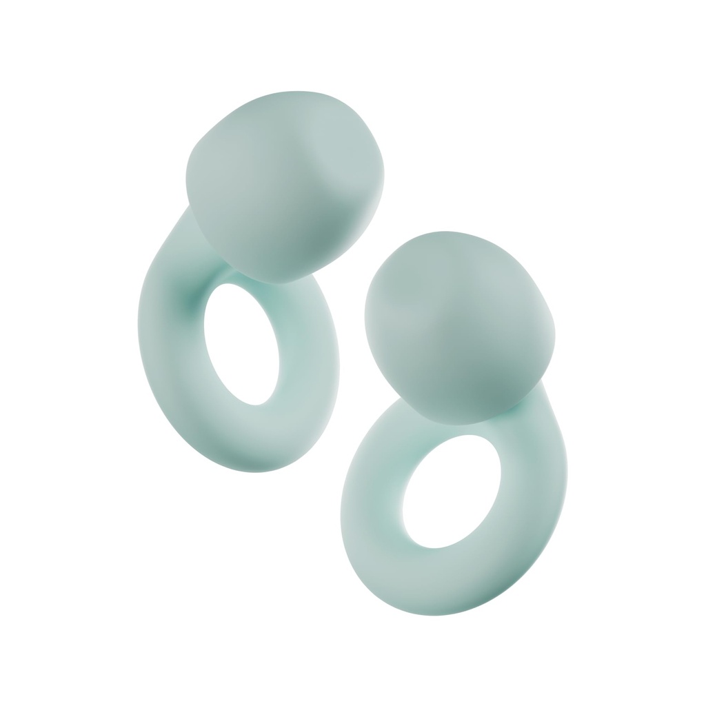 Loop Quiet 2 Ear Plugs - Ultra-Comfy Reusable Hearing Protection for Sleep | 24dB SNR noise reduction. Flexible, customizable fit. Reusable & washable. For deep focus, travel, noise sensitivity