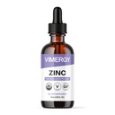 Vimergy Organic Zinc Συμπληρώματα για γυναίκες & άνδρες (7.5mg Liquid Zinc Per Serving) Γρήγορη απορρόφηση ανοσοποιητική υποστήριξη, προωθεί υγιή οστά & δέρμα, USDA Certified Organic, Vegan, Μέχρι 27 εξυπηρετούν (55 mL)