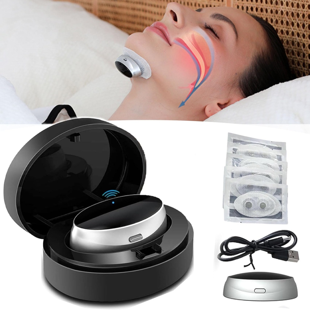 Z3 Pro Snoring Solution, Z3 Pro Anti Snoring Device, 3 Adjustable Levels, 2025 Best Novanord Z3 Pro Snoring Solution, Breathe Easy, Sleep Soundly (1pc with 10 Patches)
