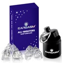 Eargasm All-Nighters Standard Earplugs - Sleep Ear Plugs with Sound-Stopping Inserts for Sleeping, Studying, Blocking Snoring - Noise Reduction up to 23 dB While Sleeping, Focus for Studying