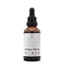 Ginkgo Biloba Alcohol-Free Natural Tincture Extract, Immune System Booster, Liquid Drops Made from 100% Ginkgo Biloba Dried Leaf (2 fl oz)