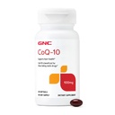 GNC CoQ-10 100mg, Heart Health & Cellular Energy Support, 60 Softgels | Supports Cardiovascular Health, Provides Cellular Energy Support, Antioxidant Formula, Easy to Swallow Softgel, Gluten-Free