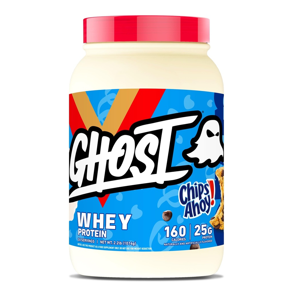 ΦΩΣΤΟ Whey Protein Powder, Chips Ahoy! - 2LB, 25G Protein - Whey Protein Blend - - Post Workout Καταλληλότητα & Διατροφή Shakes, Smoothies, Ψήσιμο & Μαγειρική - Τεμάχια Cookie Inside