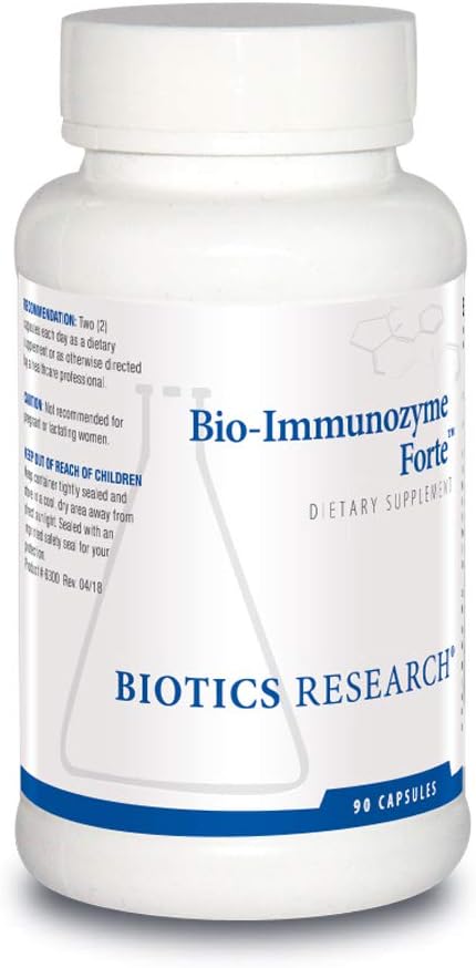 Biotics Research Bio Immunozyme Forte Multivitamin/Mineral to Support Normal, Healthy Immune Function, Echinacea, Cayenne Pepper, Lactobacillus acidophilus, Probiotics, Amino Acids 90 Κάψουλες