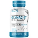 Nature's Fusions NAC Ethyl Ester + Glycine - Extra Strength 375mg - NACET 1800mg - 20x More Bioδιαθέσιμο από GlyNAC - N-ακετυλοκυστεΐνη - Συμπλήρωμα κατά της γήρανσης, Boost Glutathione (60 Κάψουλα)