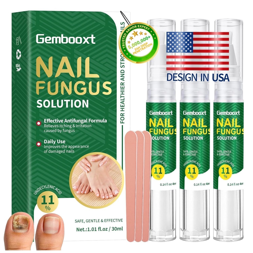 2026 Upgrade Toenail Fungus Treatment【Maximum Undecylenic Acid & Tea Tree】 | Nail Repair Pen【NO.1-24H Deep Penetration】Bio-Active Micro-Penetration Tech, 5X Faster Nail Restoration
