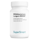 Supersmart - Bifidobacterium Longum (BB536) 6 Δισεκατομμύρια CFU ανά ημέρα - Προβιοτικά & Πρεβιοτικά Συμπλήρωμα 